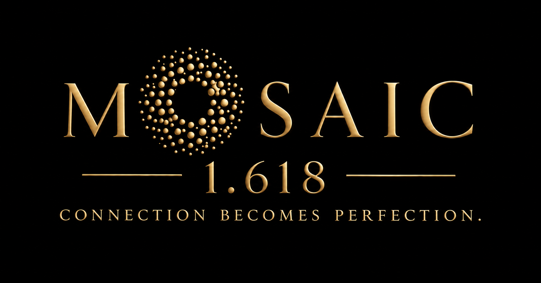 Mosaic 1.618 — Connection becomes perfection